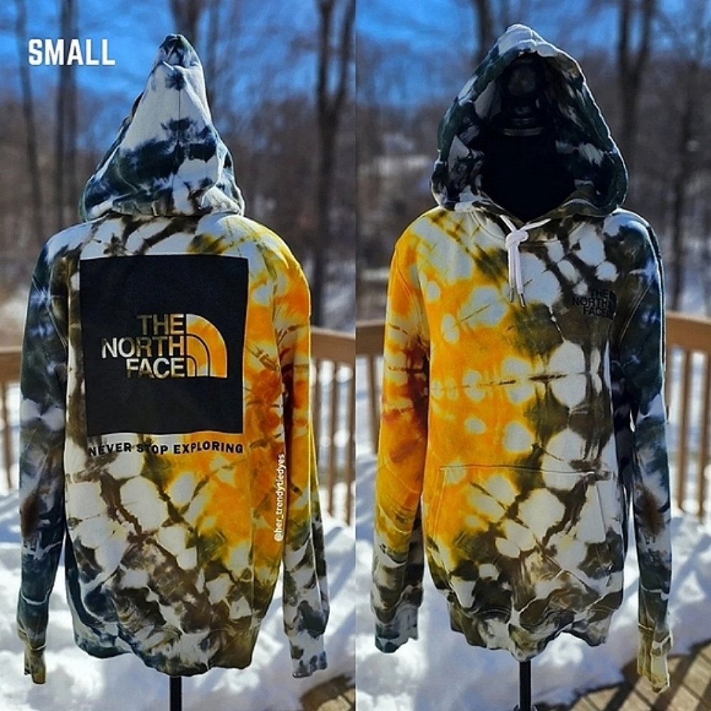 Adult The North Face Tie Dye Hoodie